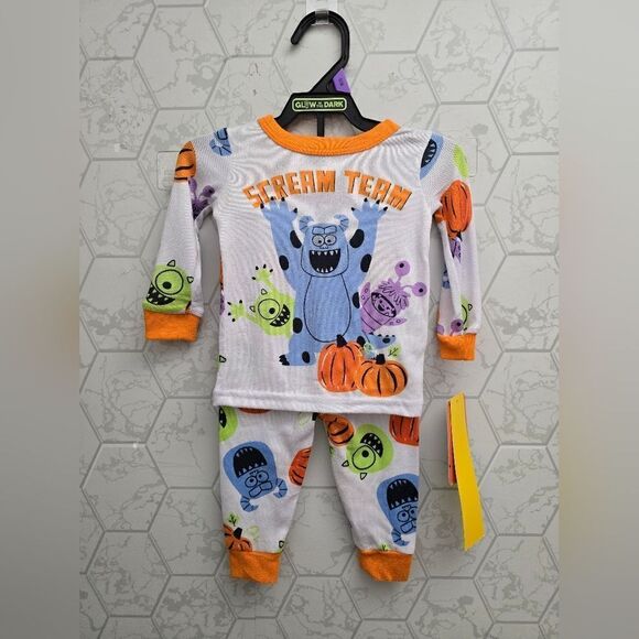 Monsters Inc. Sully, Mike and Boo Halloween Toddler Character Pajama Set, Sz 12m - Picture 3 of 7